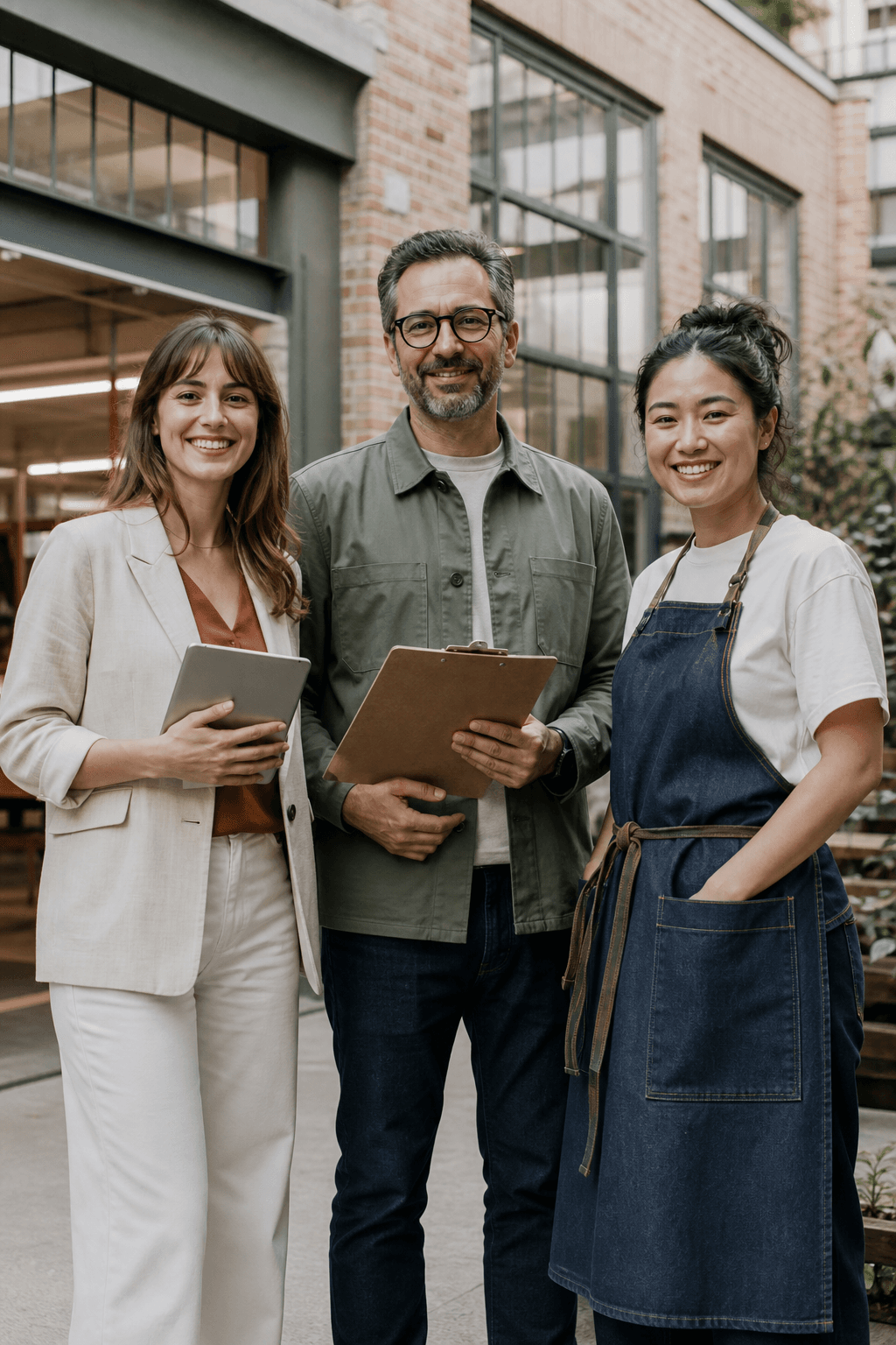 Fashion supply-chain team connected through one shared workspace